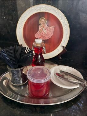 Vintage and Numbered Set of 3 Shirley Temple Plates